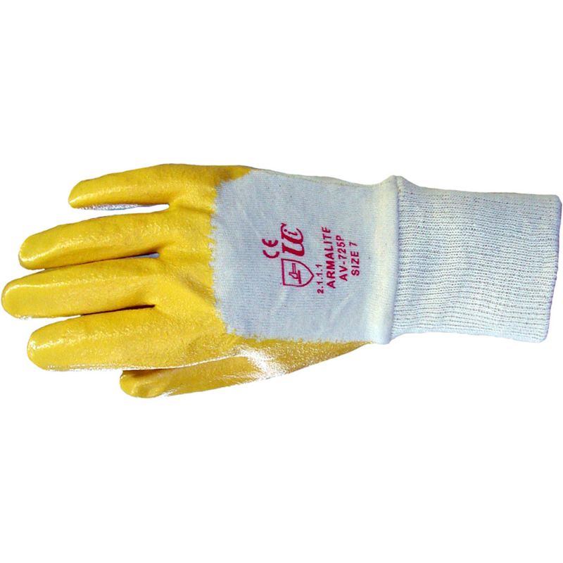 Armalite AV725P Yellow Packing Gloves - Gloves.co.uk